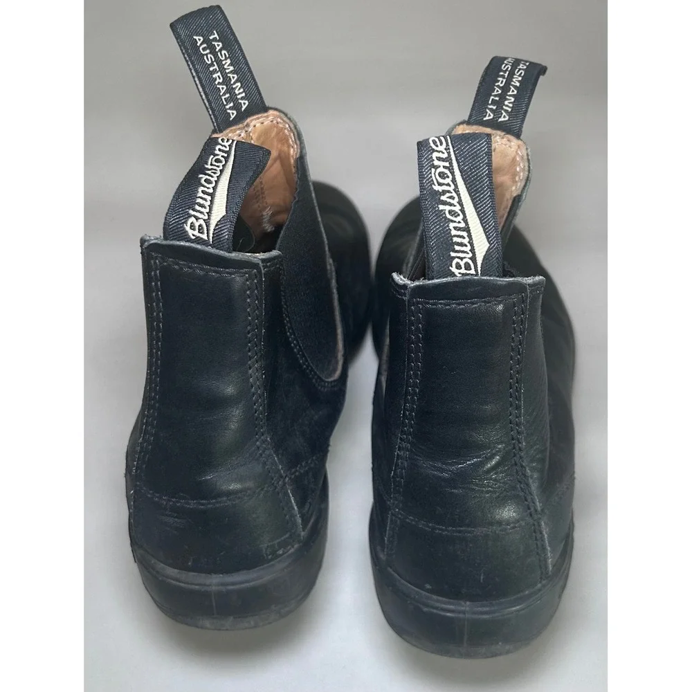 Blundstone 510 Black Leather Chelsea Boots Mens 9.5 AU 10.5 US Pull On Work Boot
